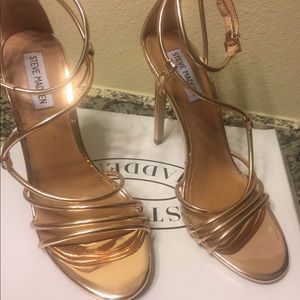 Steve Madden Smith Rose Gold heels